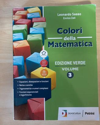 libro i colori della matematica di sasso e zoli