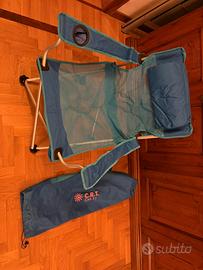 Sedia da campeggio pieghevole C.R.T