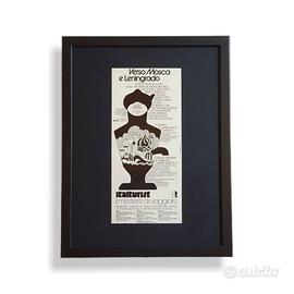 Pubblicità originale poster vintage Italturist