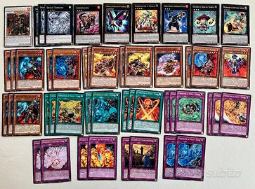 Lotto Yu‑Gi‑Oh Fratellanza Pugno di Fuoco Deck