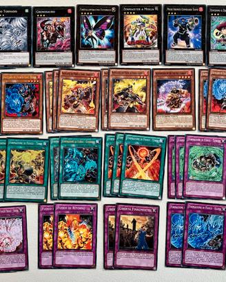 Lotto Yu‑Gi‑Oh Fratellanza Pugno di Fuoco Deck