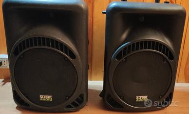 3 casse amplificate Street Audio TOP212A