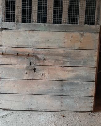portone in legno.114 x180 