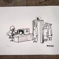 BANSKY 6 STAMPE SECONDO LOTTO