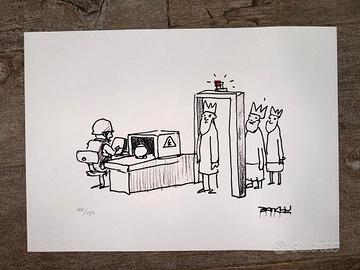 BANSKY 6 STAMPE SECONDO LOTTO