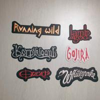 Toppe Patch  Metall Ozzy  Whitesnake