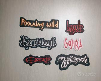 Toppe Patch  Metall Ozzy  Whitesnake