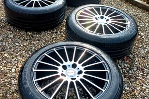 4 cerchi in lega 17 AVUS ALFA 159 gommati