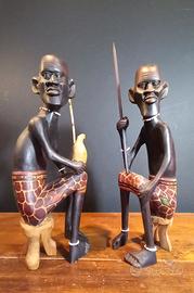 guerrieri Masai in coppia