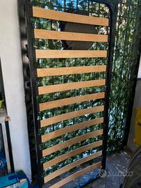 Rete senza piedi per letto singolo