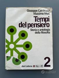 Tempi del pensiero Vol. 2 Cambiano/Mori, Laterza