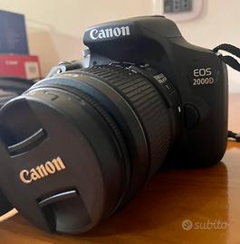 Canon EOS 2000D + 18-55 +Accessori