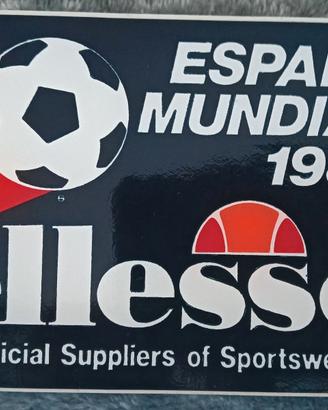 Adesivo mondiale '82 spagna Ellesse promo
