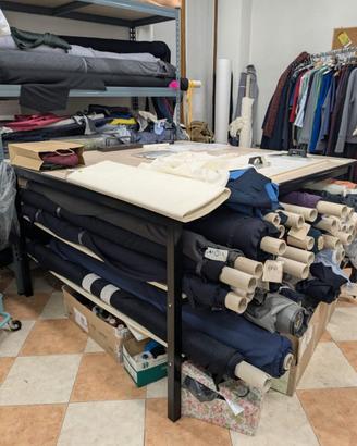 Tavolo da taglio sartoria