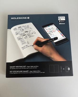 Moleskine Smart Writing Set Pen+ Paper Tablet Blue