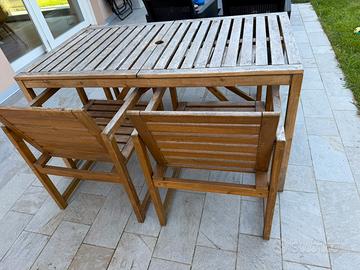 Set ikea Nammaro da esterno