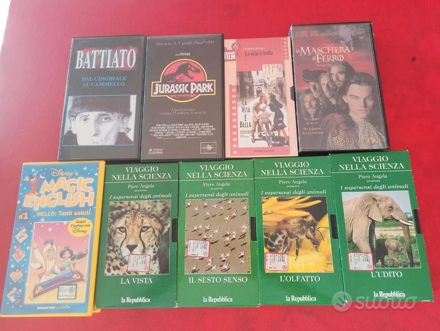 Cassette VHS Audio/Video In vendita a Roma