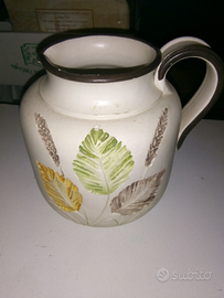 Brocca in ceramica per vino vecchia osteria