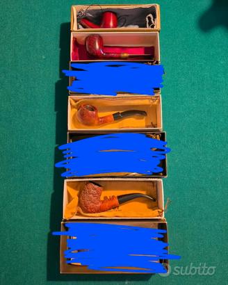 Set di 4 pipe