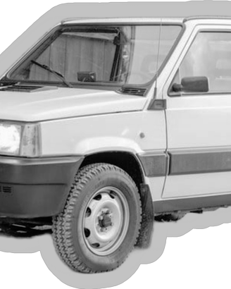 Tunnel panda 4x4 normale cruscotto porte quadro