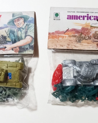 Soldatini HONG KONG 1/72 - 2 BUSTE VINTAGE