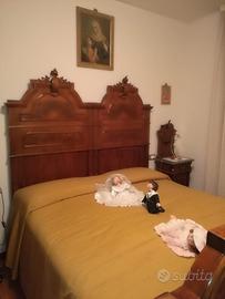letto matrimoniale inizio 1900