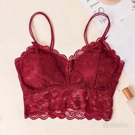 Top nero e rosso