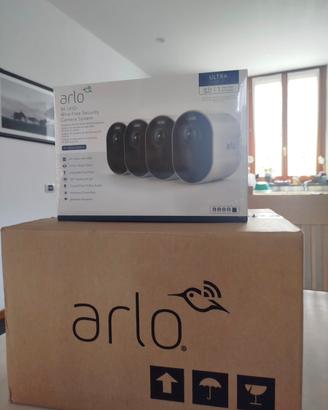 Telecamere Arlo Ultra + 4k UHD, 4 telecamere.