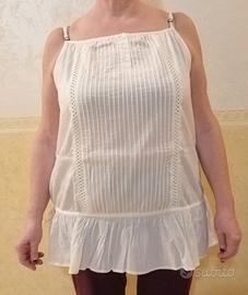 Canottiera donna spalline sottili