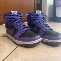 Nike Dunk High Viola/Nero