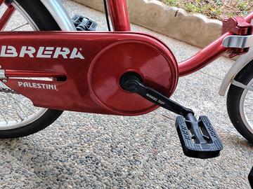 Graziella pieghevole rosso fuoco alluminio Brera