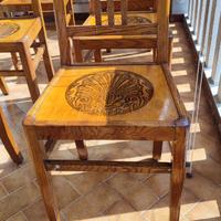 Sedie in legno