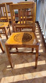 Sedie in legno