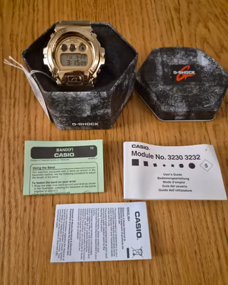 CASIO G-SHOCK  GM-6900-9ER Skelton Gold full ser