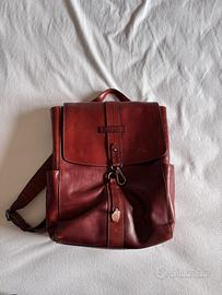 Zaino porta PC in pelle The Bridge