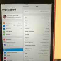 Ipad con ingresso scheda telefonica