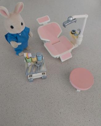 Sylvanian families set "dentista"