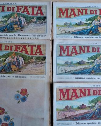 Rarissime MANI DI FATA - 5 numeri anno '36 rari