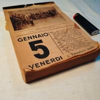 Calendario anni '30 vintage