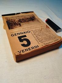 Calendario anni '30 vintage