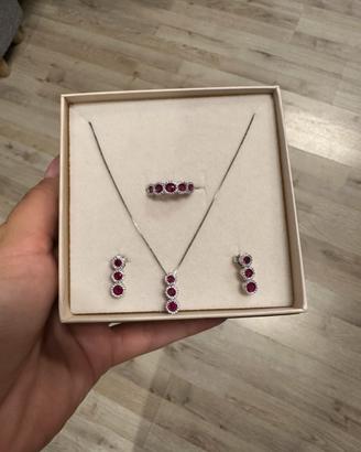 Parure in argento 925