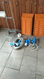 Carrello , prolunghe e zeppe camper