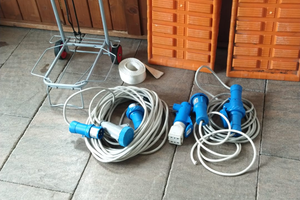 Carrello , prolunghe e zeppe camper