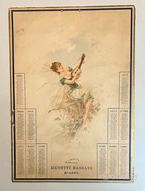 N.2 Calendari d’epoca anni 1896 e 1897