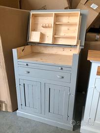 NUOVA MADIA CON PIANO ESTRAIBILE  VERO LEGNO MASSE