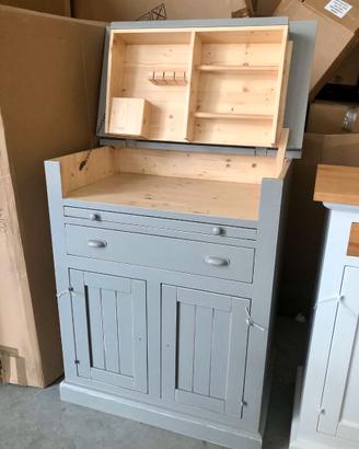 NUOVA MADIA CON PIANO ESTRAIBILE  VERO LEGNO MASSE