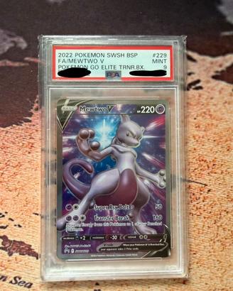 Mewtwo V Pokemon Go PSA 9 Pokemon
