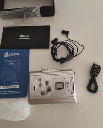 Lettore cassette con registratore e radio Fm