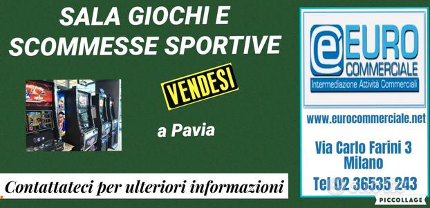 275/18 A Pavia SALA GIOCHI E SCOMMESSE SPORTIVE,