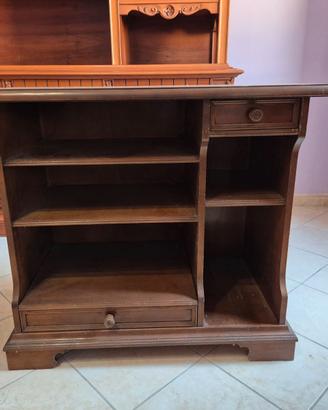 Mobile soggiorno in legno stile classico